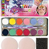 EULENSPIEGEL Sweet Unicorn Metall Palette (212264) - PROESSZIONÁLIS VÍZBÁZISÚ ARCFESTÉK ÉS TESTFESTÉK PALETTA  + ECSET