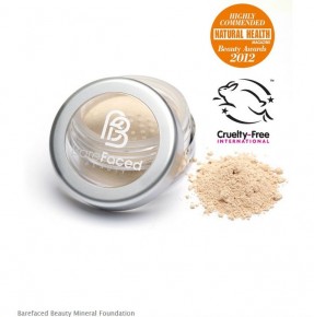 BARE FACED BEAUTY Travel Size Natural Mineral Foundation 1,5 g - TRAVEL KISZERELÉSŰ 100% ÁSVÁNYI ALAPOZÓ SZÁRAZON ÉS NEDVESEN IS HASZNÁLHATÓ HIDRATÁLÓVAL KEVERHETŐ MATT FINISH